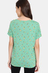 Rosaline Bloom Fest Knit Cotton Top (Pack of 2) -  Green Grey — thumbnail 9
